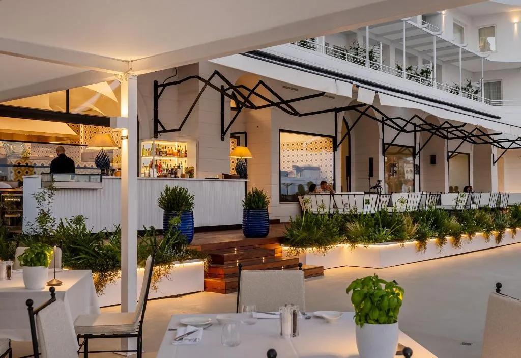 Restaurant, Furore Grand Hotel, Naples