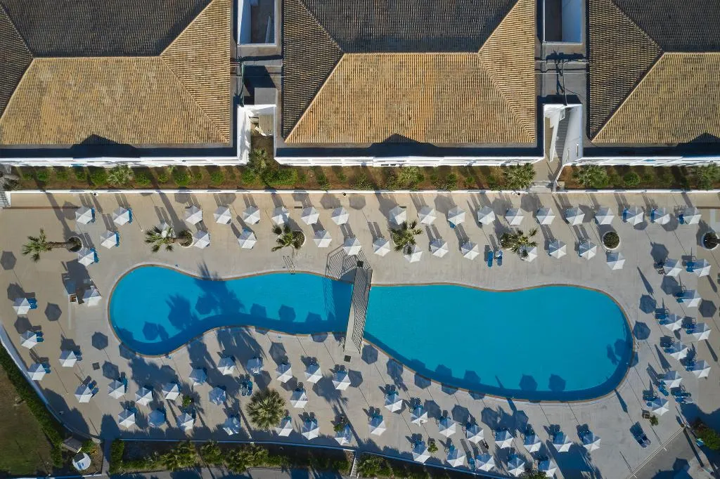 Pool, Sandy Beach Resort, Corfu
