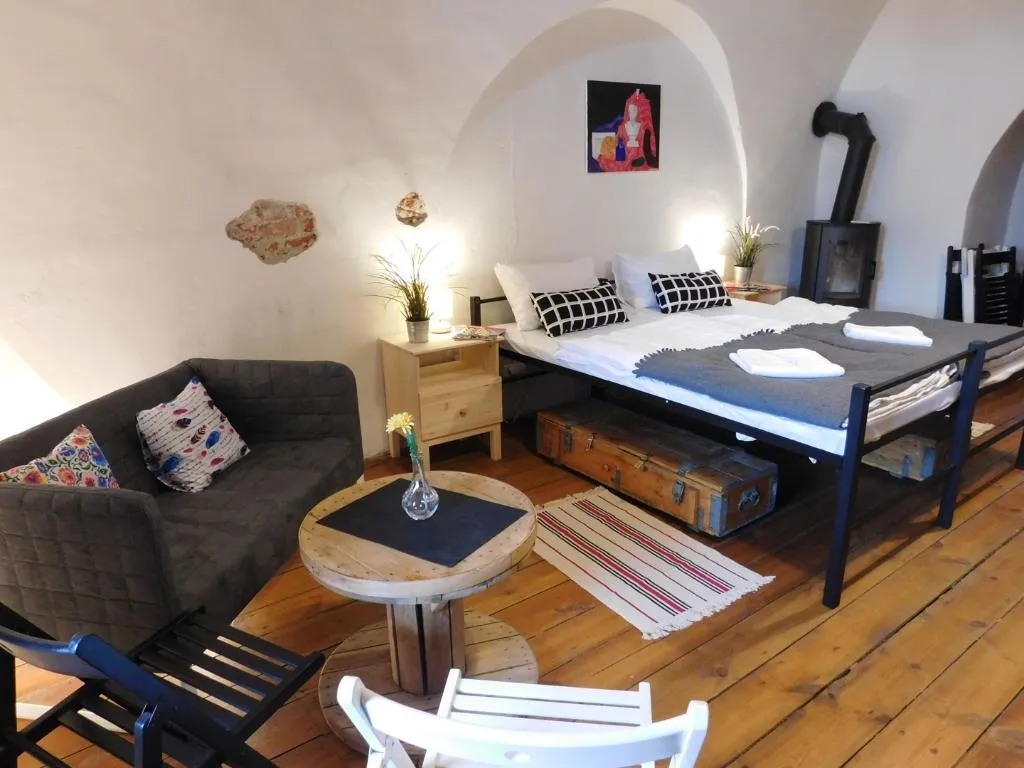 DOUBLE WITH SHARED BATHROOM Room, Luneta Warszawska Hostel, Krakow