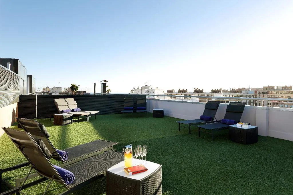 Terrace, Eurostars Centrum Alicante, Costa Blanca