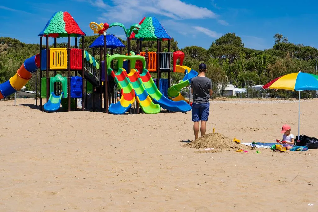Beach, Camping Village Cavallino, Venice