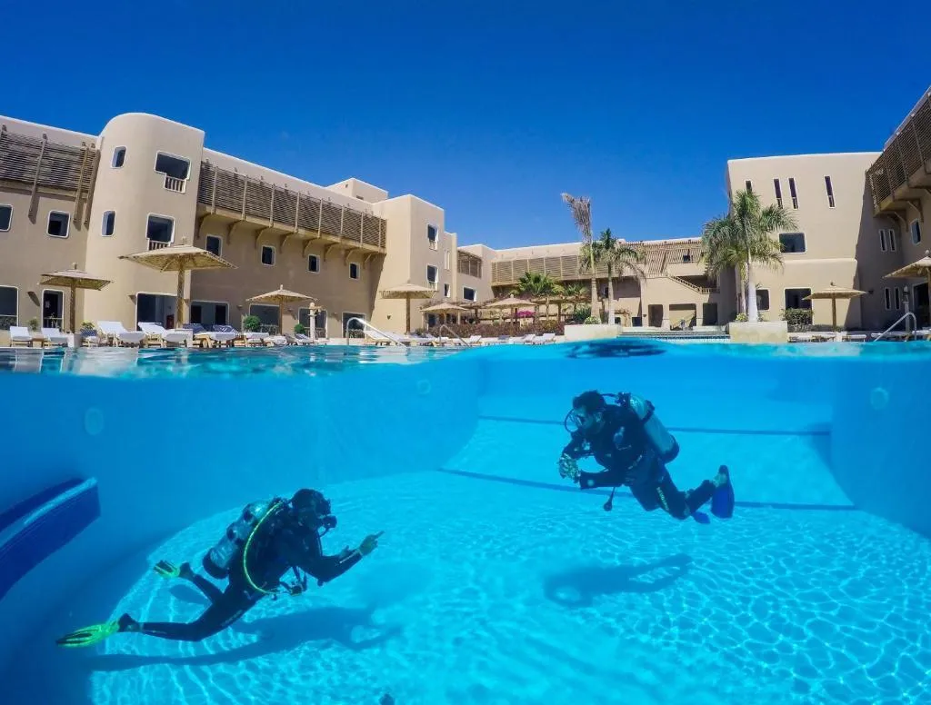 Pool, The Breakers Diving and Surfing Lodge, Red Sea Riviera