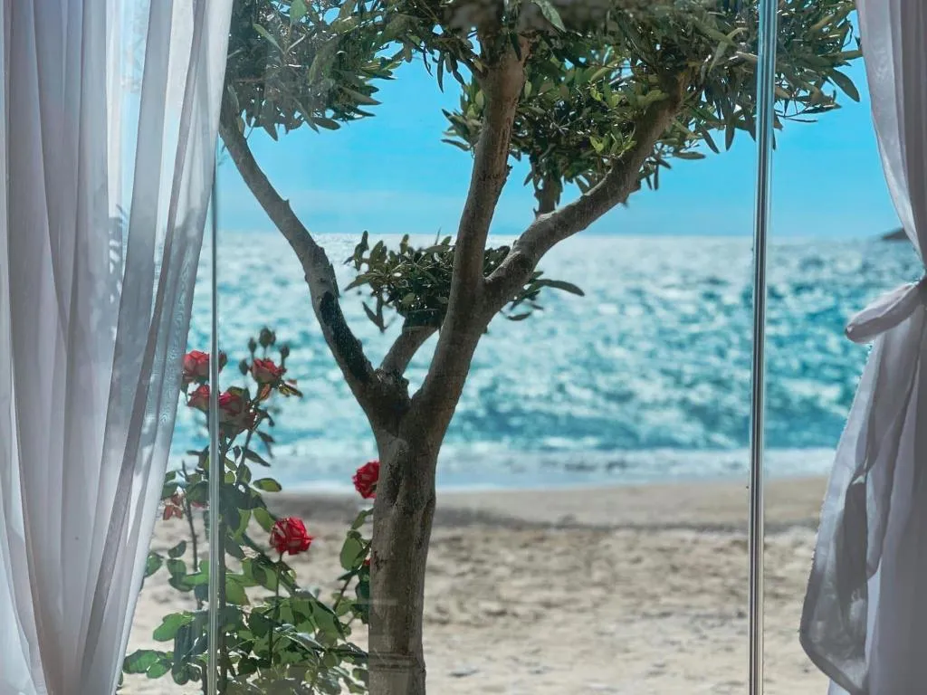 Beach, Hotel Mucobega, Southern Albania