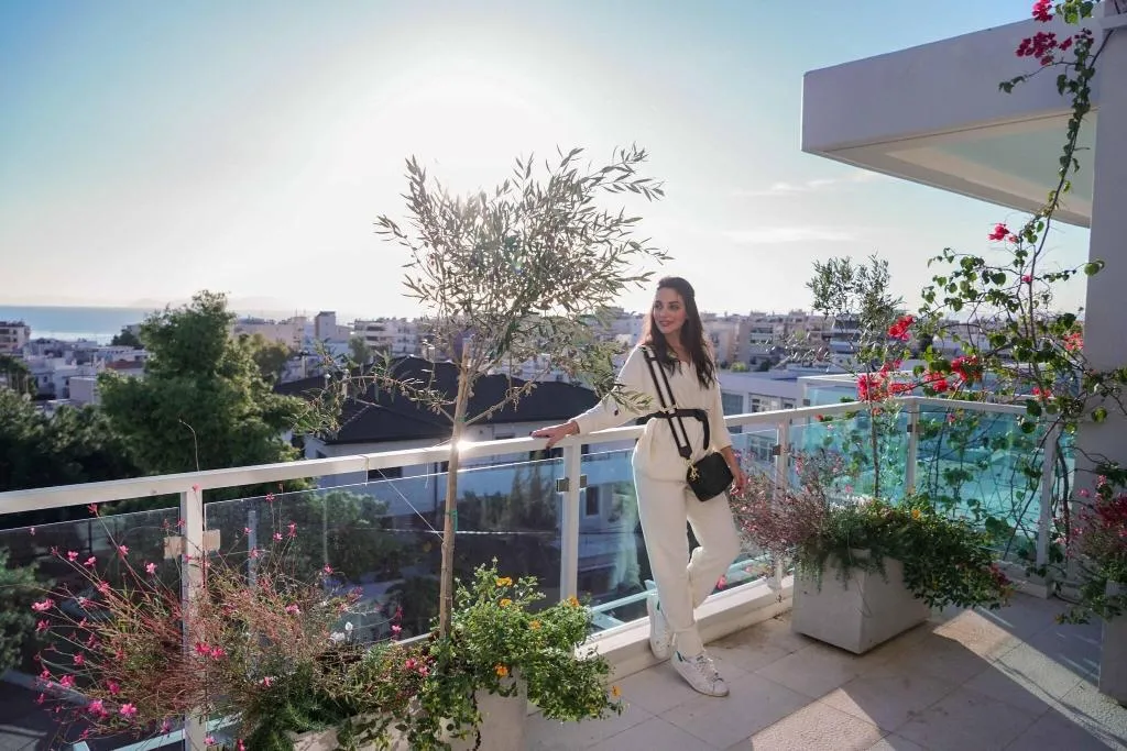 Terrace, Scale Suites, Athens