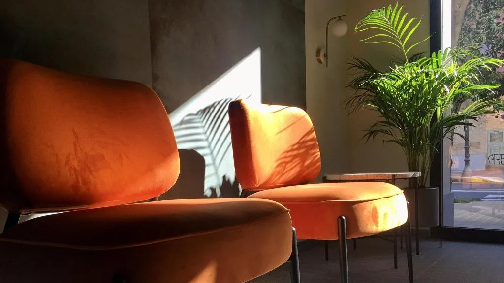 Lobby, B&B Mare de Deu Jardines del Turia, Valencia