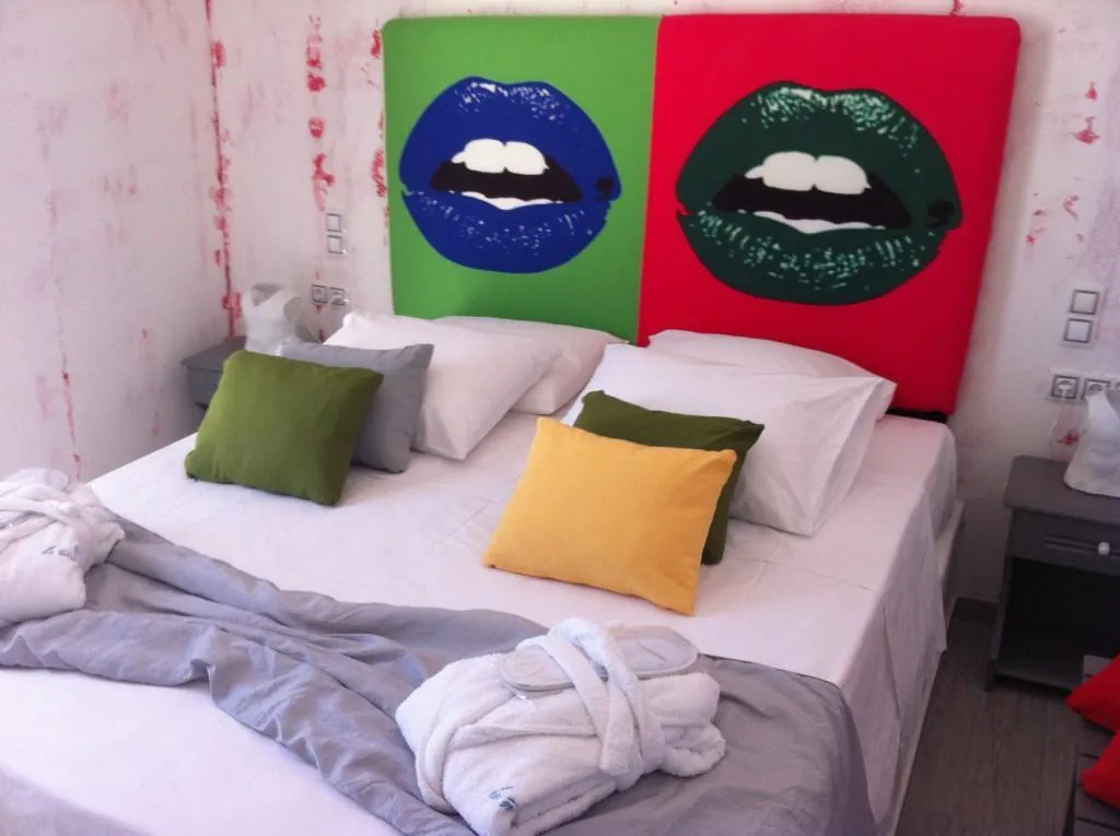 Double or Twin MOUNTAIN VIEW Room, Beach Boutique Hotel, Santorini