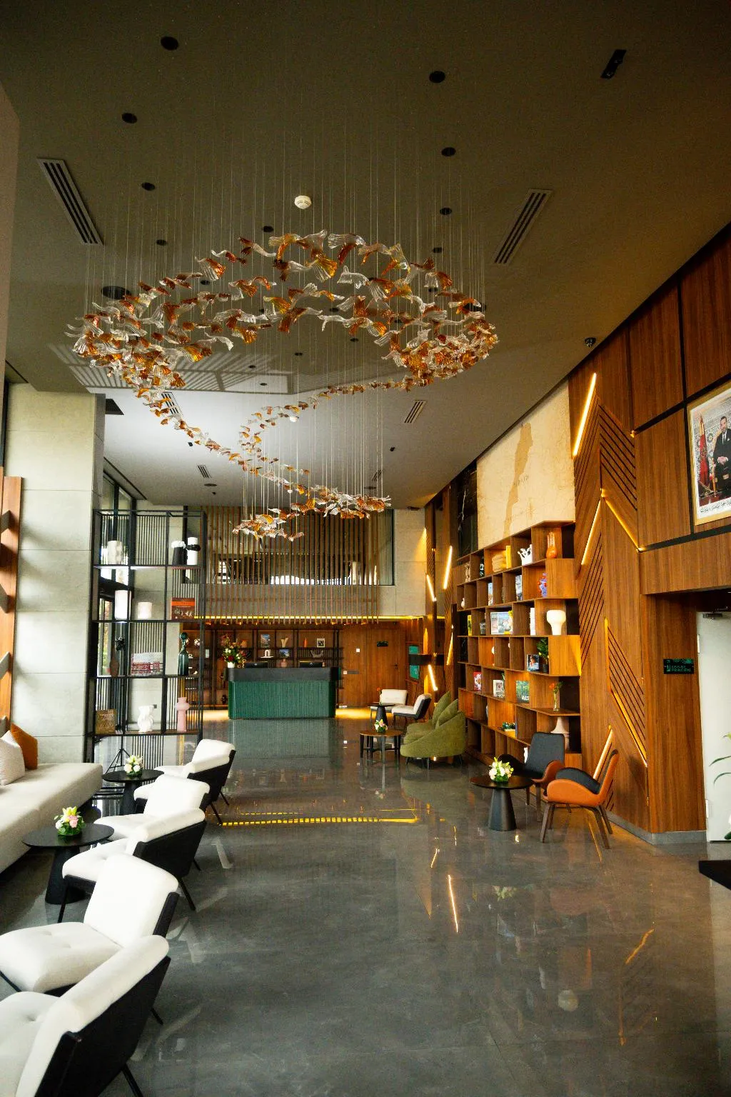 Lobby, City Park Hôtel, Casablanca