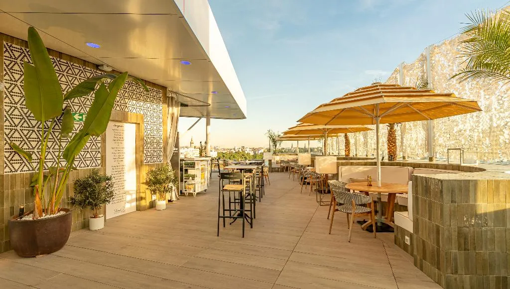 Terrace, Ribera de Triana Hotel, Seville