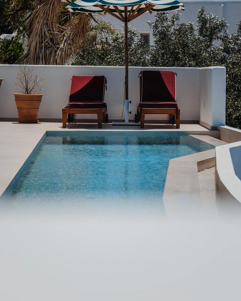 Pool, Pelican Bay Art, Mykonos