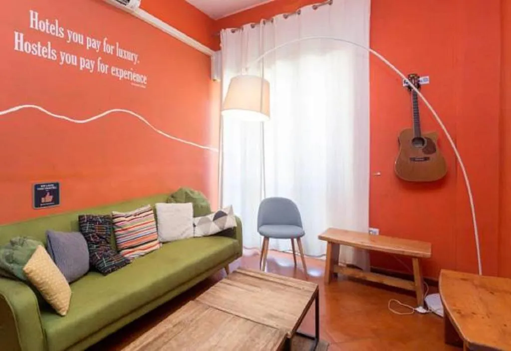 General view, Hostel of the Sun, Naples