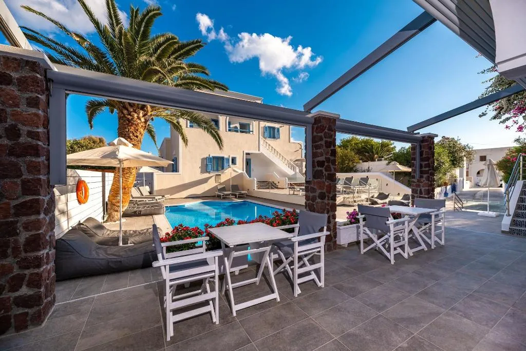 Terrace, Stelios Place, Santorini