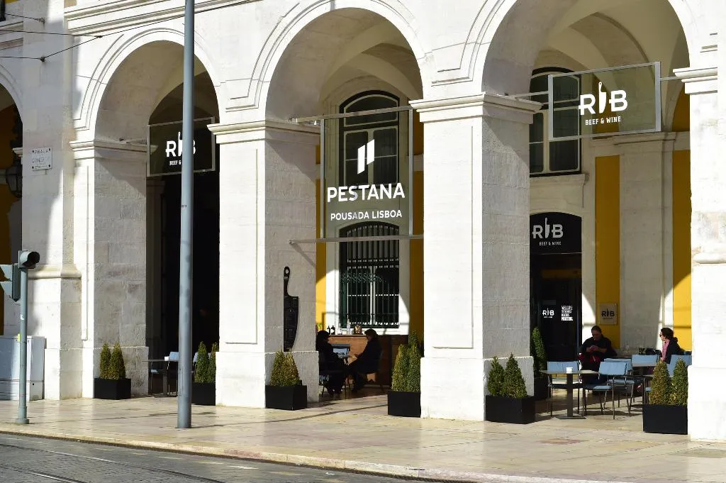 Terrace, Pousada de Lisboa – Praça do Comércio, Lisbon