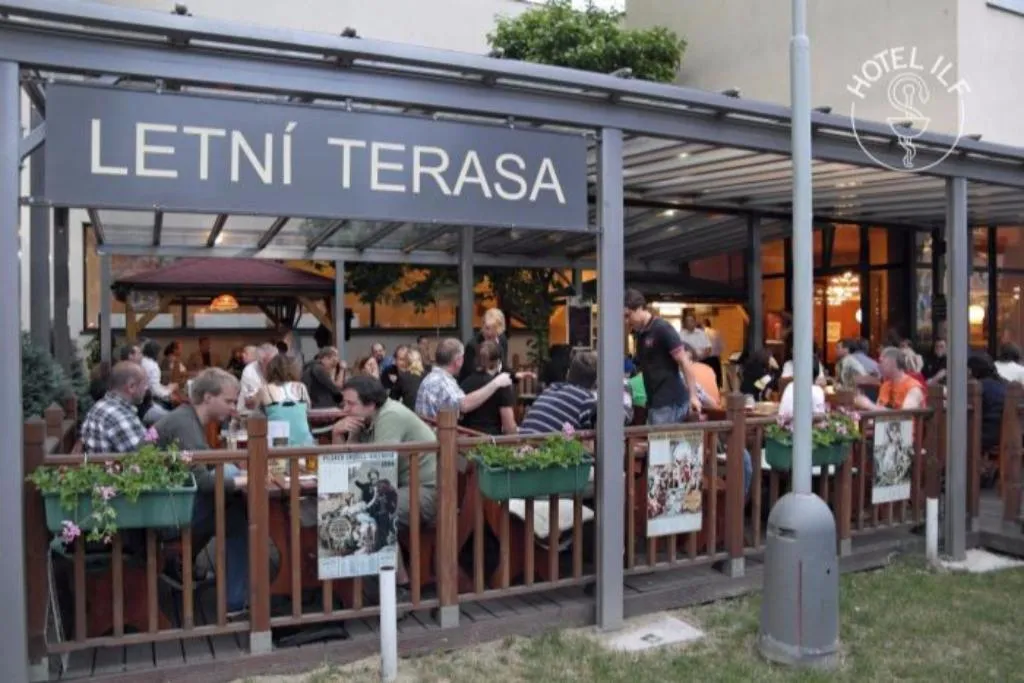 Terrace, ILF Hotel Prague, Prague