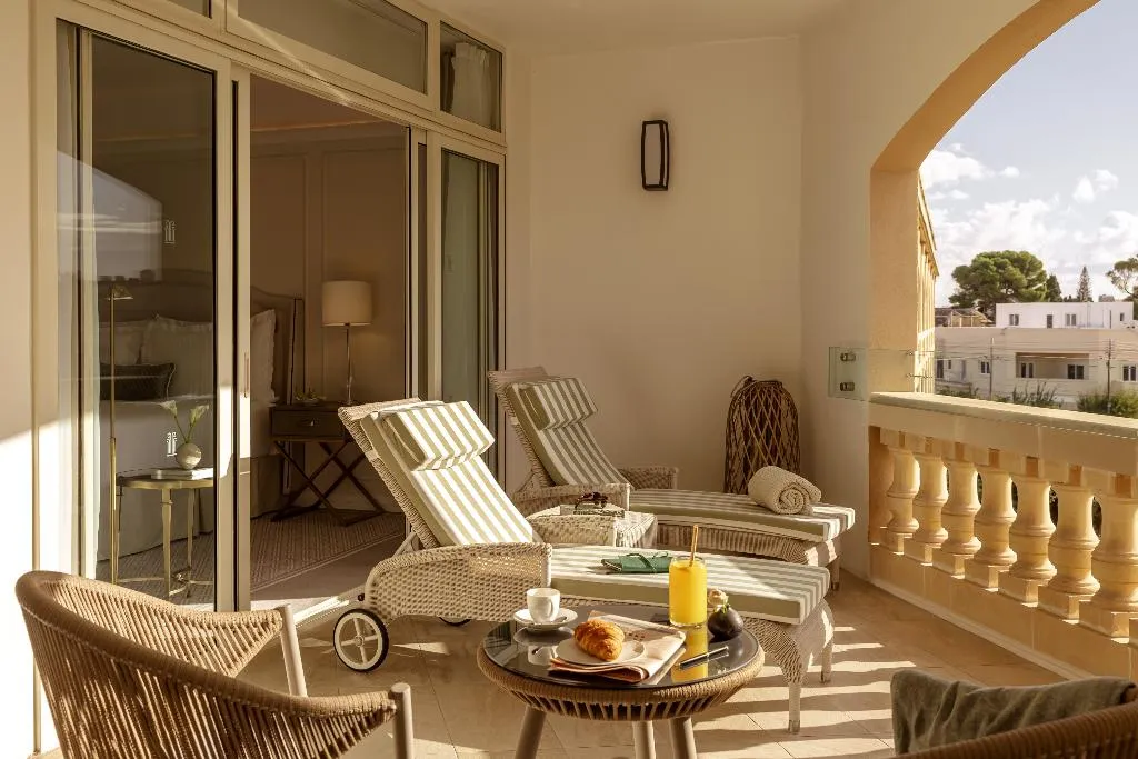 Terrace, Corinthia Palace Malta, Malta