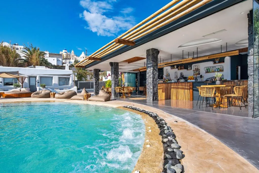 Pool, San Marino Suites, Santorini