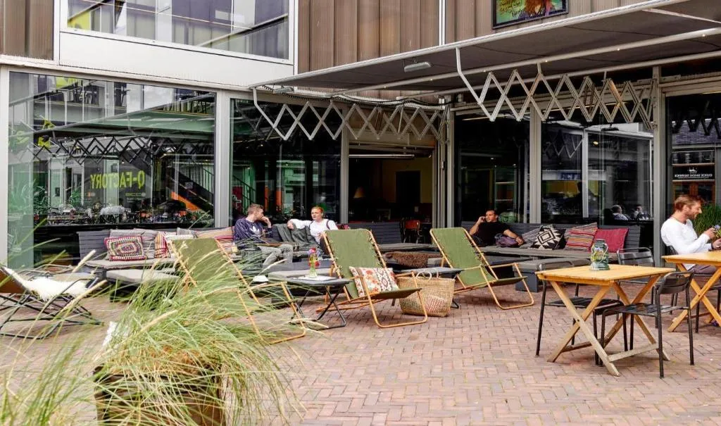 Terrace, Q-Factory Hotel, Amsterdam