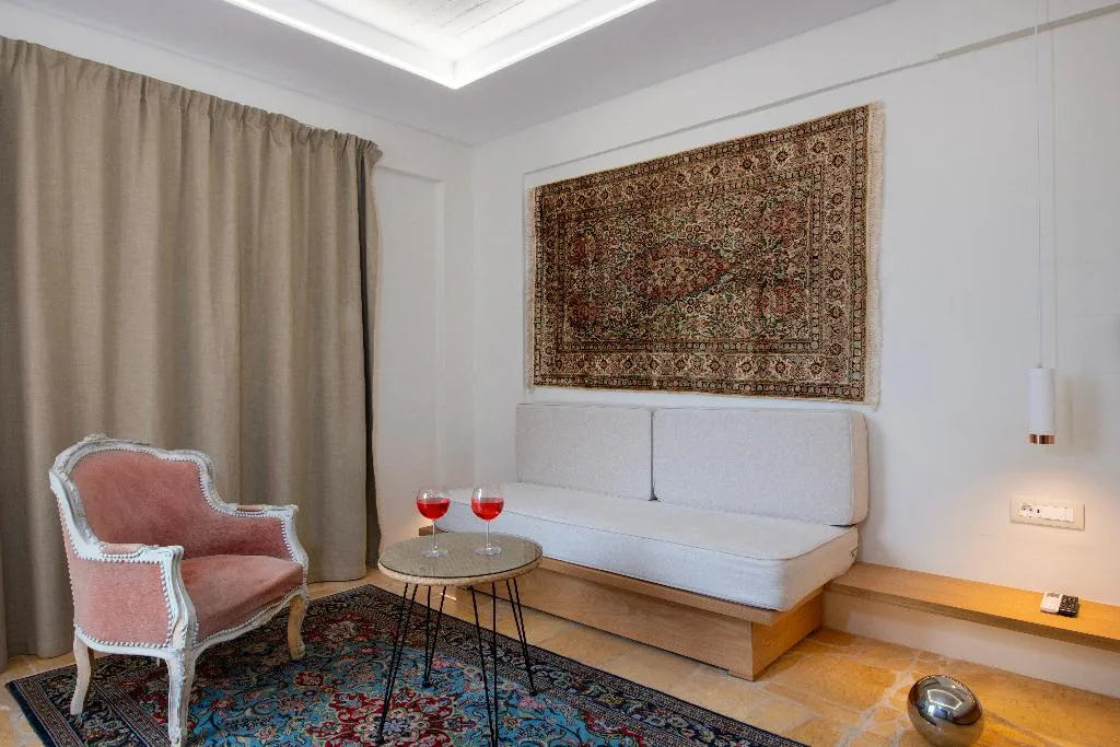 JUNIOR SUITE PARTIAL SEA VIEW Room, Orpheas Resort, Crete