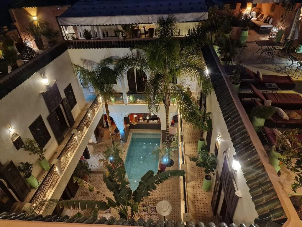 Terrace, Riad Pachavana, Marrakech