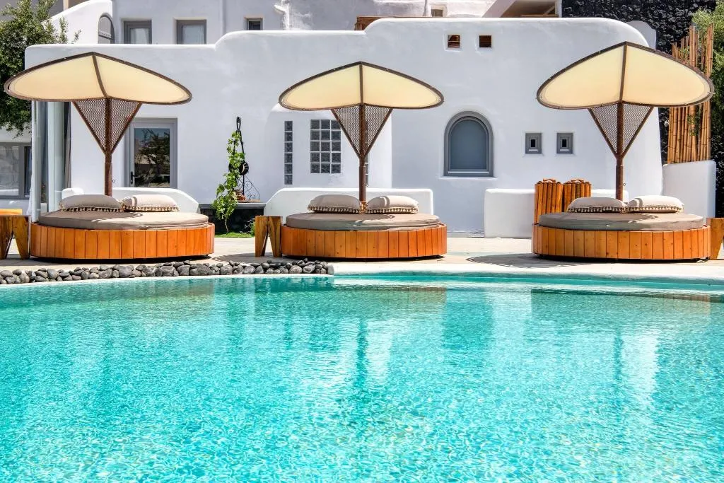 Pool, San Marino Suites, Santorini