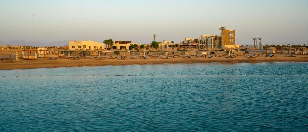 Beach, New Eagles Resort & Aqua Park, Red Sea Riviera