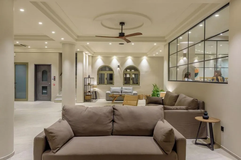 Lobby, Neptuno Beach Hotel, Crete