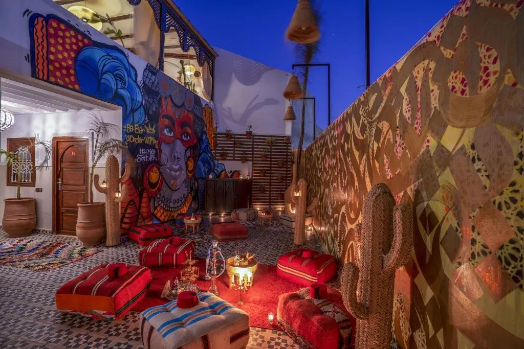 Bar, Riad Jemaa El Fna & Spa, Marrakech
