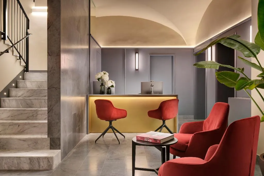 Lobby, Floren Luxury Hotel, Florence