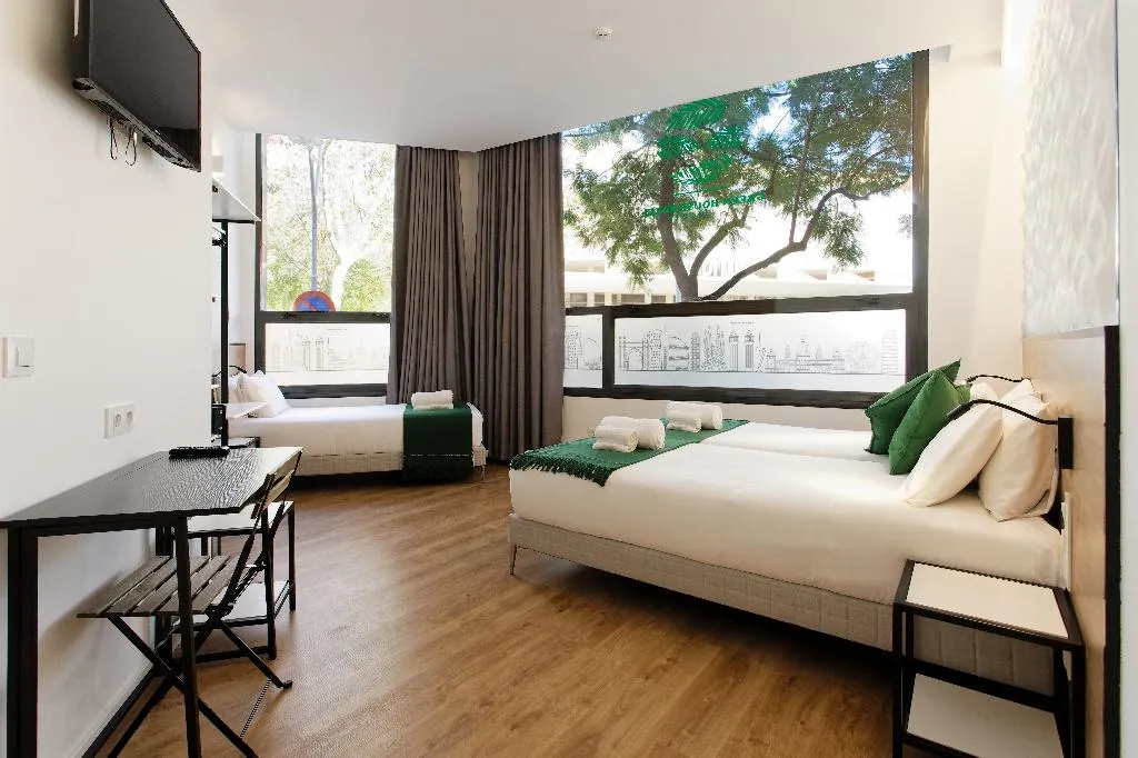 TRIPLE CITY VIEW Room, Green House Hotel, Barcelona