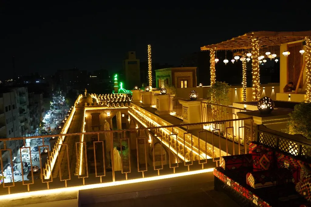 General view, Pyramids Khan Hotel, Cairo