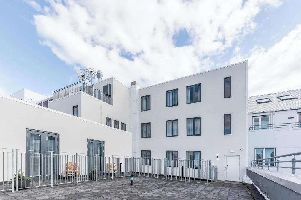 Terrace, Hotel Von, Reykjavik