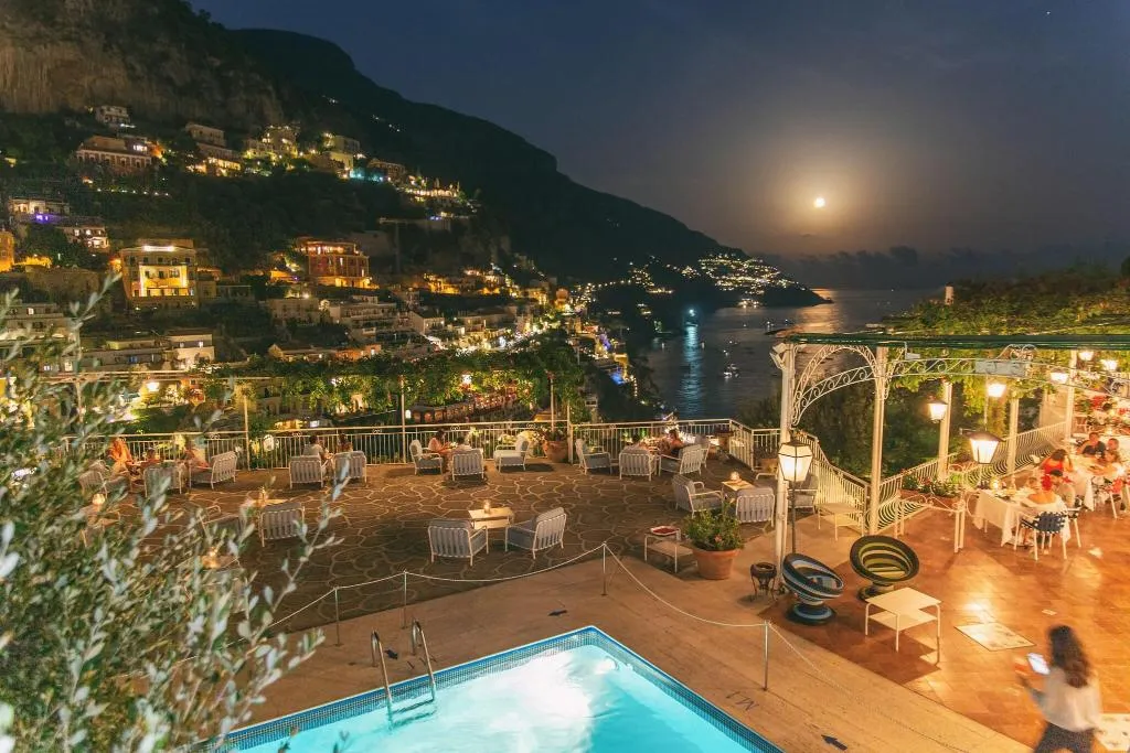 Terrace, Hotel Poseidon, Naples