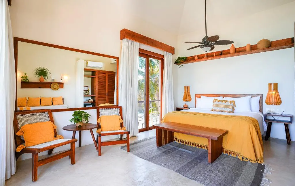 SUITE SEA VIEW WITH BALCONY Room, La Zebra Tulum, a Small Luxury Hotel, Cancun Area