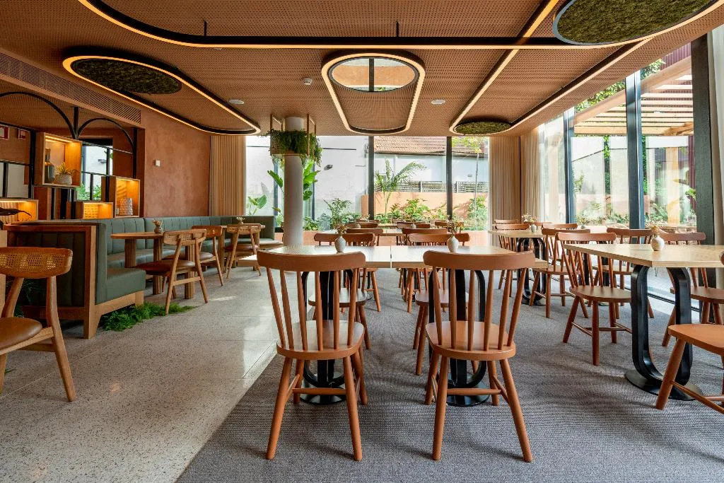 Restaurant, The Editory Garden Baixa Porto Hotel, Porto