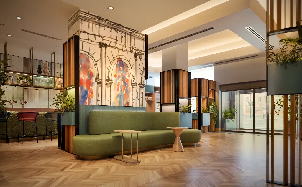 Lobby, Hilton Garden Inn Rome Colosseum, Rome