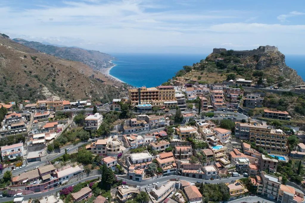 General view, Sole Castello, Taormina