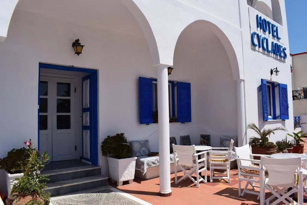 Terrace, Cyclades, Santorini