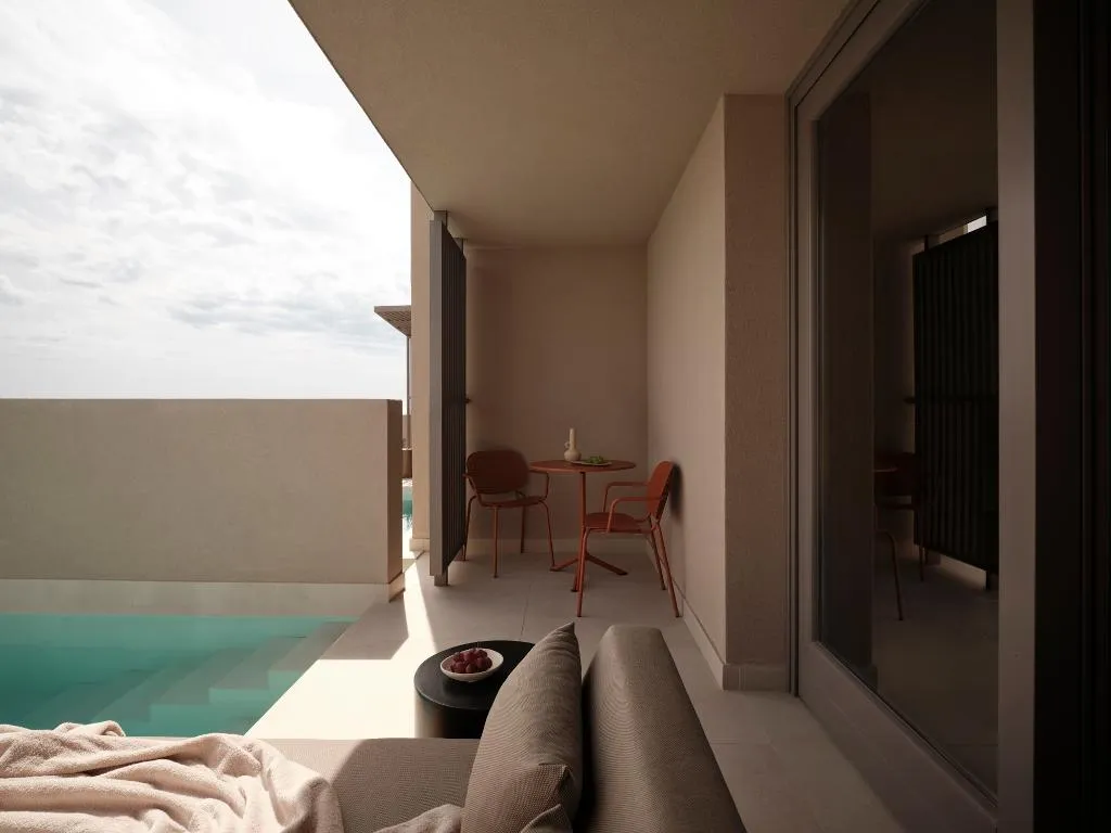 TRIPLE PREMIER Room, Enarma Suites & Spa Wellness Retreat, Santorini