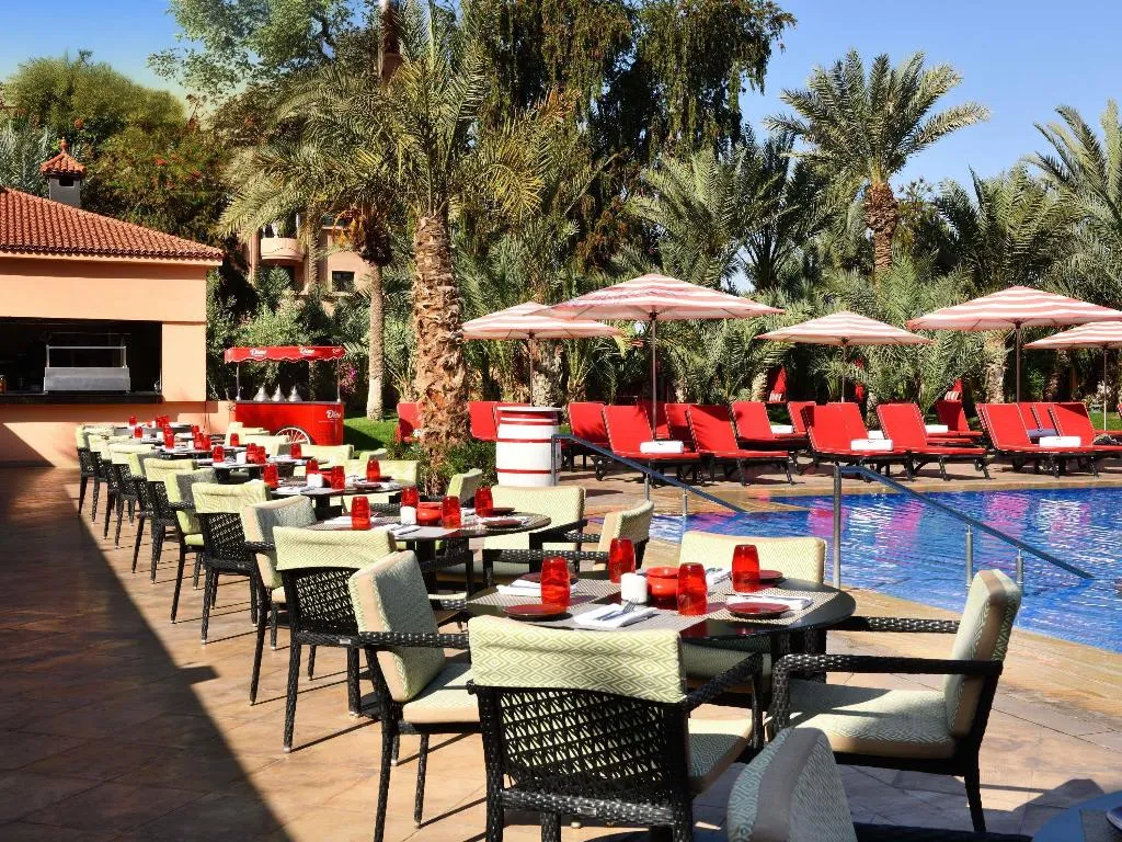 Bar, Movenpick Hotel Mansour Eddahbi Marrakech, Marrakech