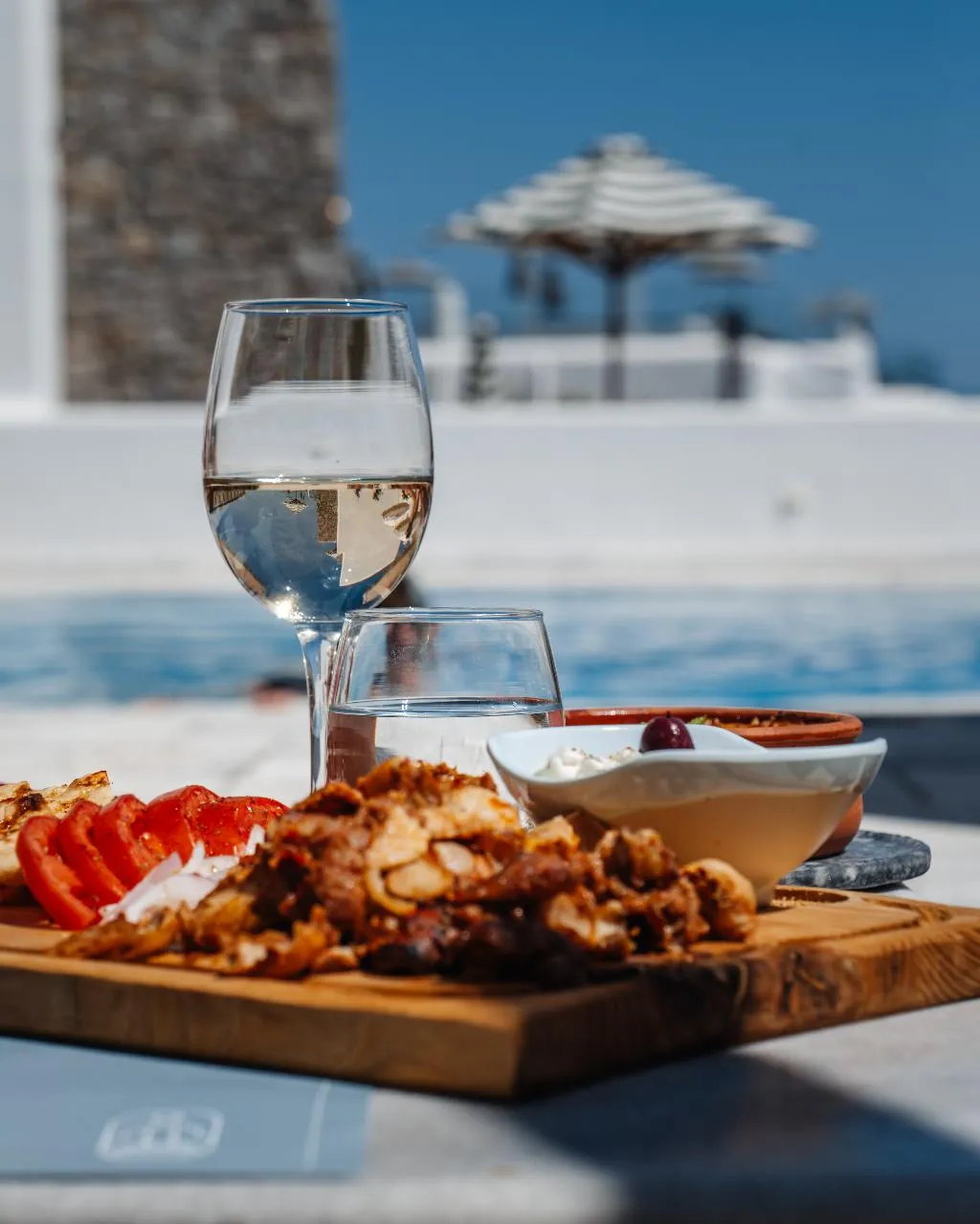 Restaurant, Pelican Bay Art, Mykonos