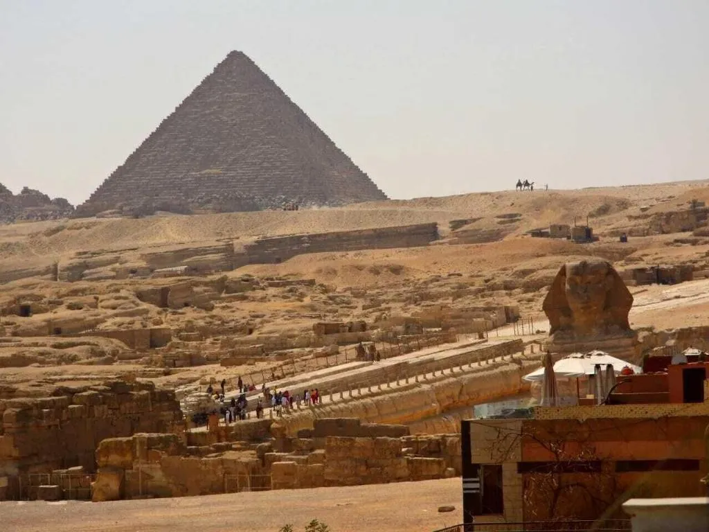 General view, Mamluk Pyramids Hotel, Cairo