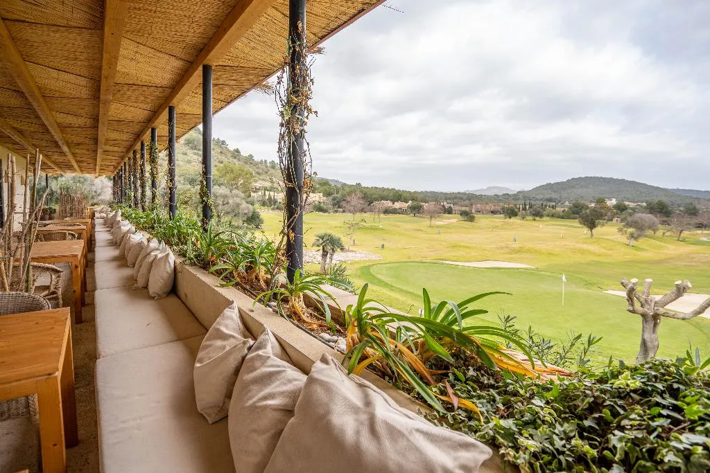 Terrace, Pula Golf Resort, Majorca