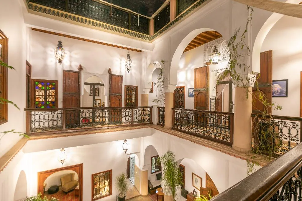 Lobby, Riad Les Trois Palmiers El Bacha, Marrakech
