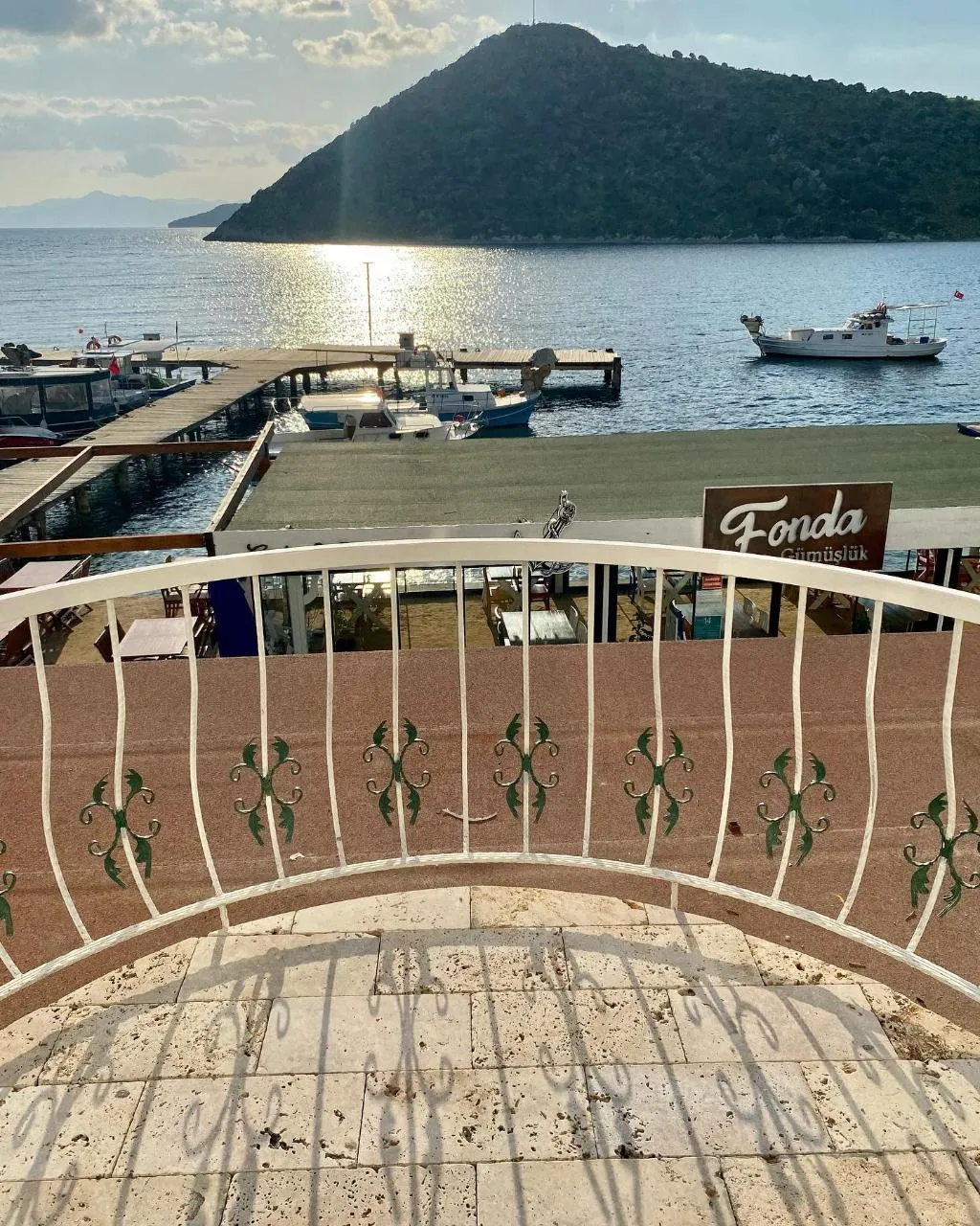 Terrace, Liman Hotel Gümüslük, Bodrum