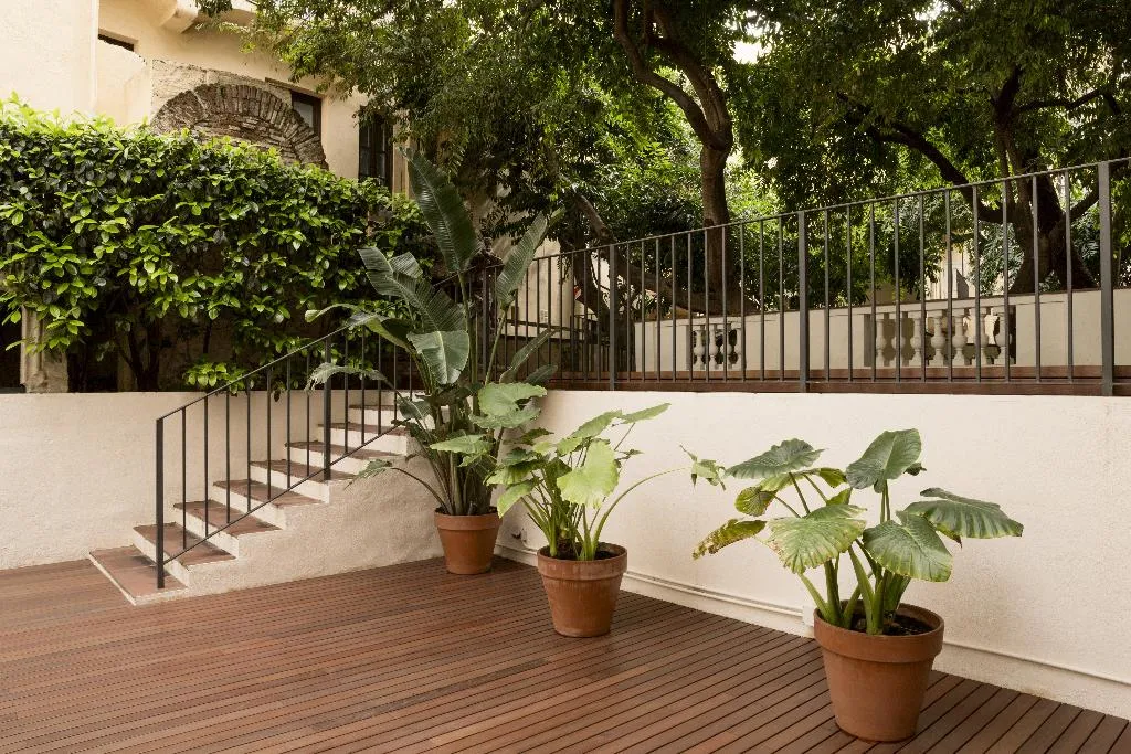 Terrace, Petit Palace Boquería Garden, Barcelona