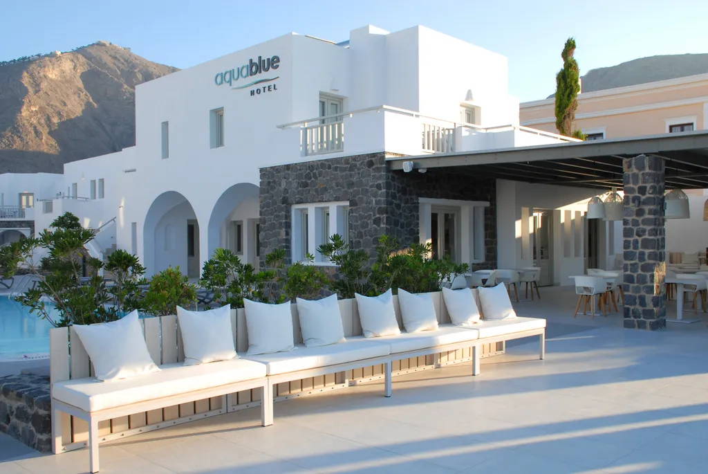 Restaurant, Aqua Blue Beach Hotel, Santorini