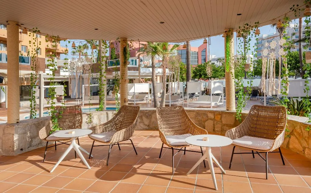 Terrace, Marins Beach Club, Majorca