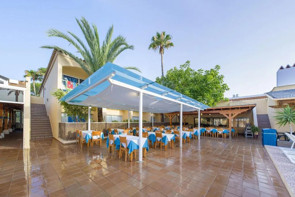 Terrace, Vibra Cala Tarida Hotel, Ibiza