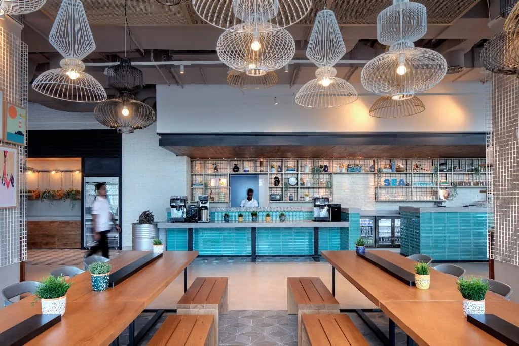 Restaurant, Rove La Mer Beach, Jumeirah, Dubai