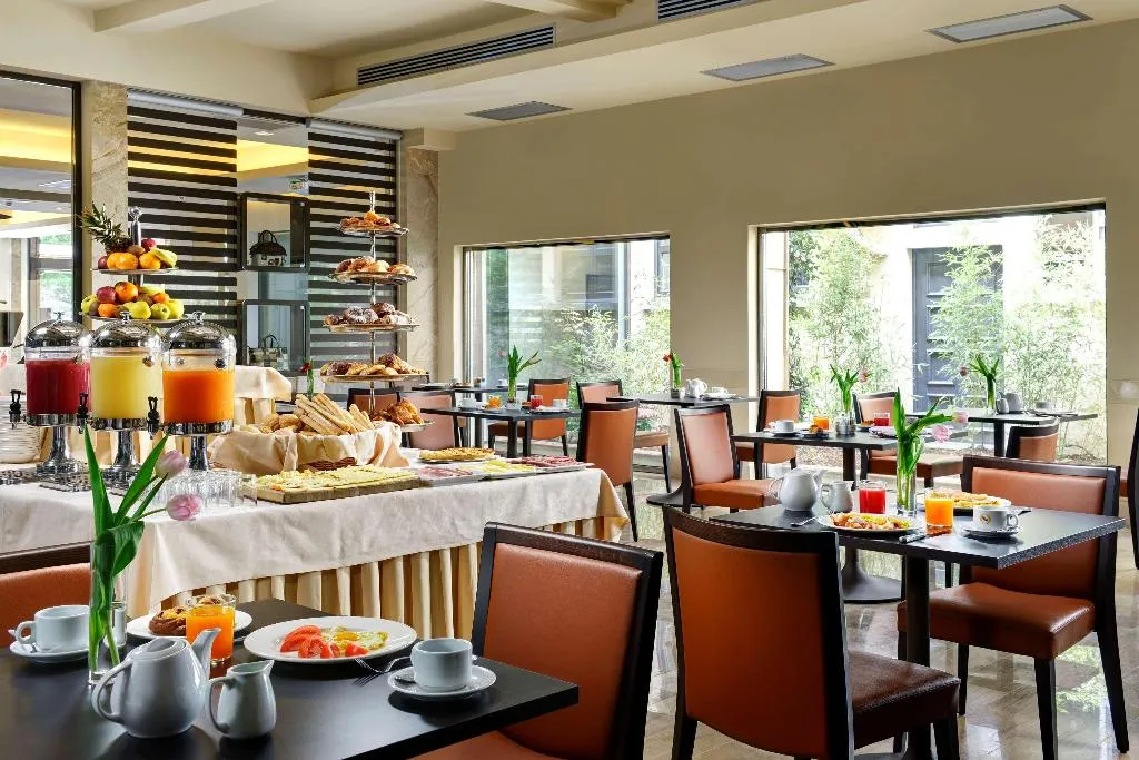 Restaurant, Grand hotel Mediterraneo, Florence