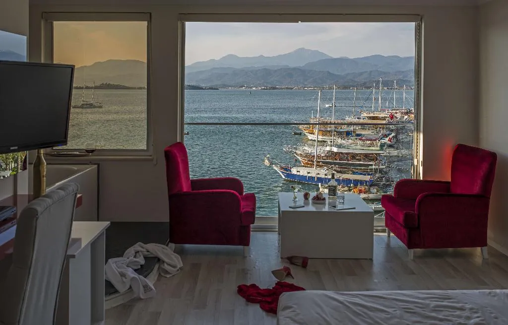 DOUBLE DELUXE WITH JACUZZI Room, Orka Boutique Hotel, Dalaman